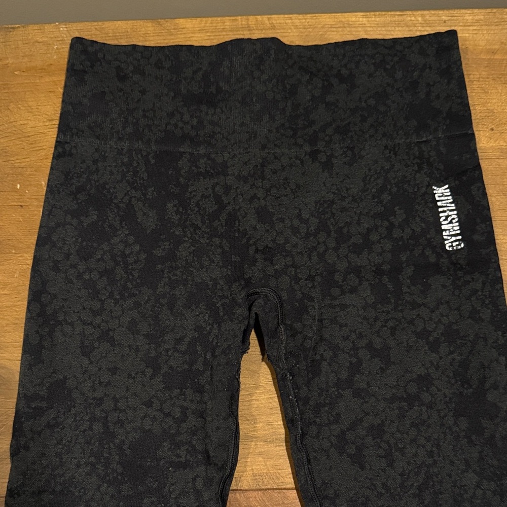 Gymshark Black Patterned Leggings
